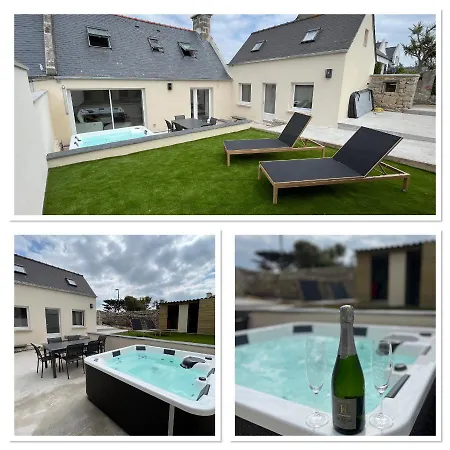 Maison De Charme Avec Jacuzzi - Bretagne / Ile De Batz Exterior foto